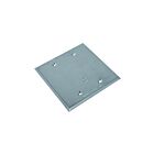RAB Design FS-2C 2 Gang Square Cover Plate