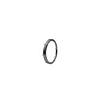 Reno Lighting RENO-S12RT-BN Brushed Nickel 12" Round Trim For Surface Mount Downlight