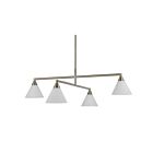 Renwil LPC4481 Isola LED 4-Lights 40W Plated Champagne Finish Pendant
