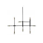 Renwil Reegler LPC4368 Iron - Black Powder Coated 40W Ceiling Fixture