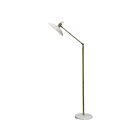 Renwil Troilus LPF3037 Polished Brass Plated 60W Floor Lamp