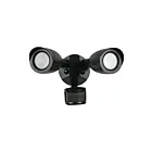 Satco 65-721 Black 20W 2 Bullet Head LED Security Light