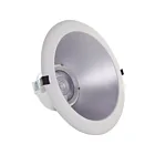 satco S11814 Wattage Selectable T5 Silver LED Downlight CCT Selectable
