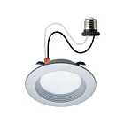 Satco S11833R1 6.7W Brushed Nickel LED Retrofit Downlight CCT Selectable