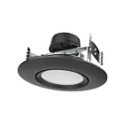Satco S11857 10.5W Black LED Recessed Can Light CCT Selectable
