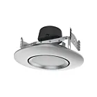 Satco S11858 10.5W Brushed Nickel LED Recessed Downlight CCT Selectable