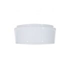 Satco 50-334 Sprayed Inside White Drum Glass