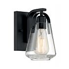 Nuvo Lighting 60-7101 Skybridge 1-Light 60W Matte Black Vanity