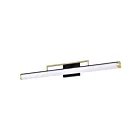 Satco 62-1539 Matte Black Vanity Light