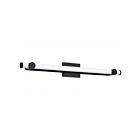 Satco 62-2203 Bowman 39W Matte Black Vanity Light