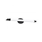 Satco 62-2222 Edgeworth 26W Matte Black Vanity Light
