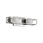 Satco 62-2252 Jenkins 10W 2-Lights Brushed Nickel Vanity Light