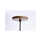Satco 62-820 Century 12W Ash Wood Pendant