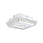 satco 65-635 Wattage Selectable White LED Canopy Light CCT Selectable