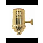 Satco 80-1319 3 Way (2 Circuit) Turn Knob Socket