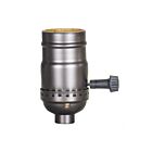 Satco 80-2437 On-Off Push Thru Socket With Side Outlet