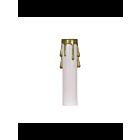 Satco 90-1509 White Plastic Drip Candle Cover