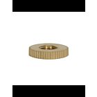Satco 90-2439 Solid Brass Knurl Solid Brass Check Ring