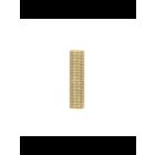 Satco 90-5028 Yellow Zinc Plated 1/8 IP Steel Nipple