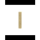 Satco 90-5060 Yellow Zinc Plated 1/8 IP Steel Nipple