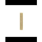 Satco 90-5068 Yellow Zinc Plated 1/8 IP Steel Nipple