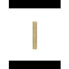 Satco 90-5076 Yellow Zinc Plated 1/8 IP Steel Nipple