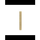 Satco 90-5108 Yellow Zinc Plated 1/8 IP Steel Nipple
