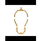 Satco 90-561 Polished Brass Light Duty Harp