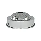 Satco 90-878 Fitter with Chrome Finish