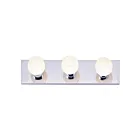 Nuvo Lighting SF77-192 3-Lights 300W Polished Chrome Vanity Strip