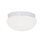 Nuvo Lighting SF77-987 2-Lights 120W White Flush Mount