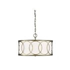 Savoy House Meridian M10032ARG 3-Lights 180W Argentum Pendant