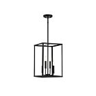 Savoy House Meridian M30008MBK 4-Lights 240W Matte Black Pendant
