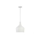 Savoy House Meridian M70020BQW 1-Lights 60W Bisque White Pendant