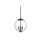 Savoy House Meridian M70060ORB 3-Lights 180W Oil Rubbed Bronze Pendant
