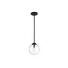 Savoy House Meridian M70067MBK 1-Lights 60W Matte Black Mini Pendant
