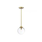 Savoy House Meridian M70067NB 1-Lights 60W Natural Brass Mini Pendant