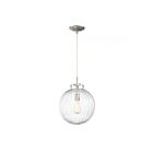 Savoy House Meridian M70068BN 1-Lights 60W Brushed Nickel Mini Pendant