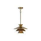 Savoy House Meridian M70096NB 1-Lights 60W Natural Brass Pendant