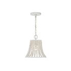 Savoy House Meridian M70098WW 1-Lights 60W Weathered White Pendant