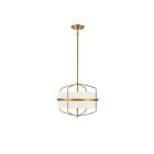 Savoy House Meridian M70101NB 3-Lights 180W Natural Brass Pendant