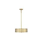 Savoy House Meridian M70108NB 3-Lights 180W Natural Brass Pendant