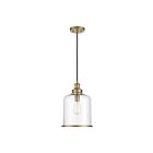 Savoy House Meridian M70120NB 1-Lights 60W Natural Brass Pendant