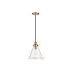 Savoy House Meridian M70121NB 1-Lights 60W Natural Brass Pendant