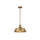 Savoy House Meridian M7021NB 1-Lights 60W Natural Brass Pendant