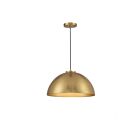 Savoy House Meridian M7024NB 1-Lights 60W Natural Brass Pendant