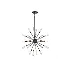 Savoy House Meridian M7028MBK 5-Lights 300W Matte Black Pendant