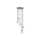 Savoy House Meridian M10095NB 5-Lights 300W Natural Brass Chandelier