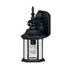 Savoy House Meridian M50056BK 1-Light 60W Black Outdoor Wall Lantern