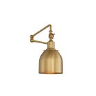 Savoy House Meridian M90019NB 1-Light Natural Brass Wall Sconce